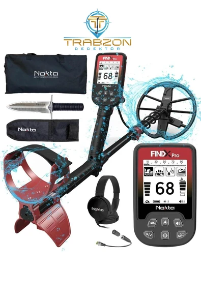 Nokta FINDX Pro Metal Dedektörü Su Geçirmez Altın Arama