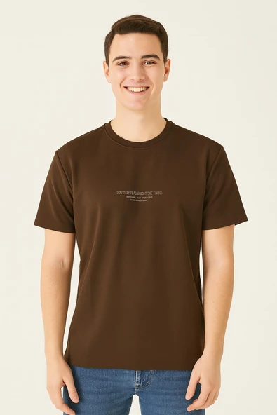 Floyd Slim Fit Erkek Kısa Kol Tshirt  7363 - Resim 3