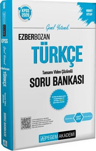 2026 Kpss Gk Gy Ezberbozan Türkçe Soru Bankası 2026 ürün görseli 1