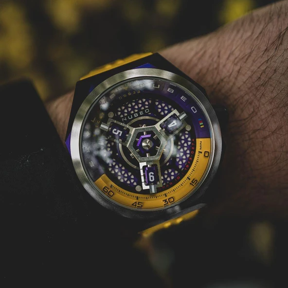 NUBEO NB-6083-0H Erkek Kol Saati - Resim 7