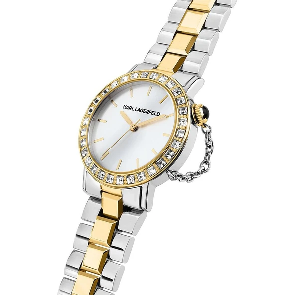 KARL LAGERFELD R0553100504 Kadın Kol Saati - Resim 4