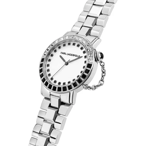 KARL LAGERFELD R0553100501 Kadın Kol Saati - Resim 4