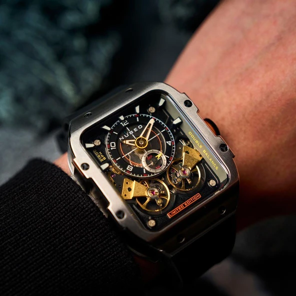 NUBEO NB-6077-08 Erkek Kol Saati - 5