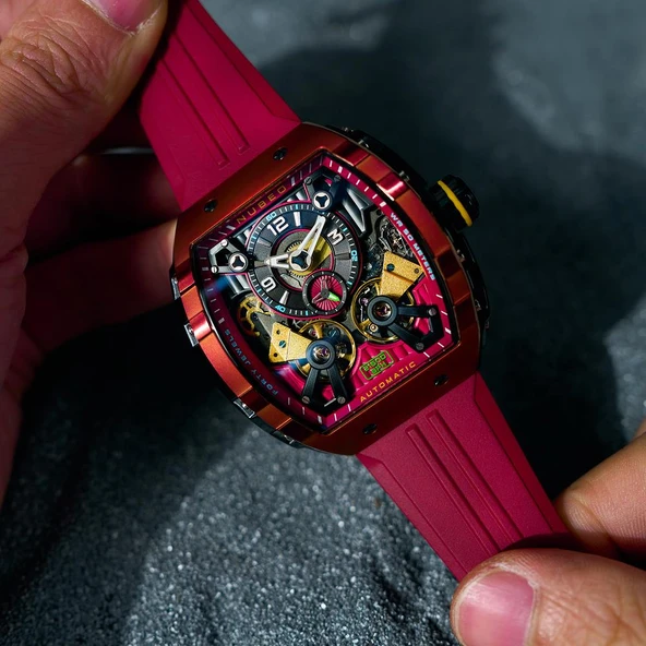 NUBEO NB-6100-04 Erkek Kol Saati - Resim 4