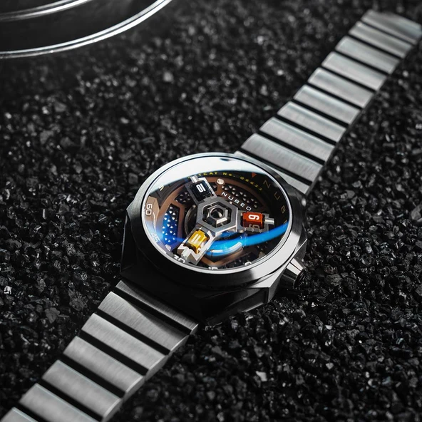 NUBEO NB-6083-55 Erkek Kol Saati - Resim 7