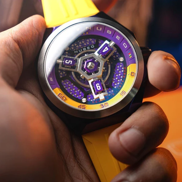 NUBEO NB-6083-0H Erkek Kol Saati - Resim 5