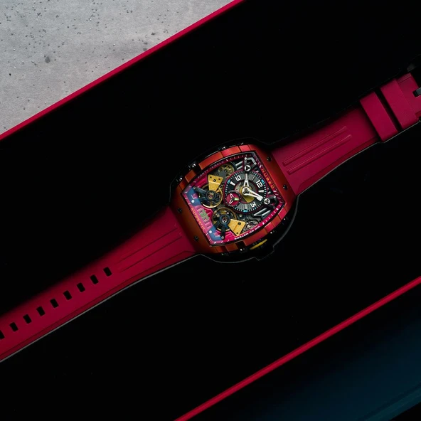 NUBEO NB-6100-04 Erkek Kol Saati - Resim 5