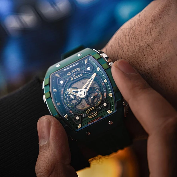 NUBEO NB-6087-05 Erkek Kol Saati - Resim 3