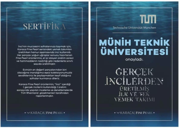 Karaca Fine Pearl Midnight 26 Parça 6 Kişilik Kahvaltı Takımı Teşhir - 7