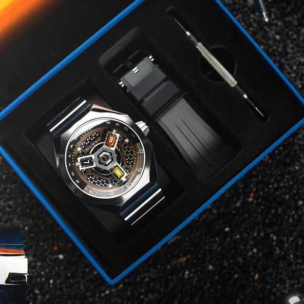 NUBEO NB-6083-55 Erkek Kol Saati - Resim 4