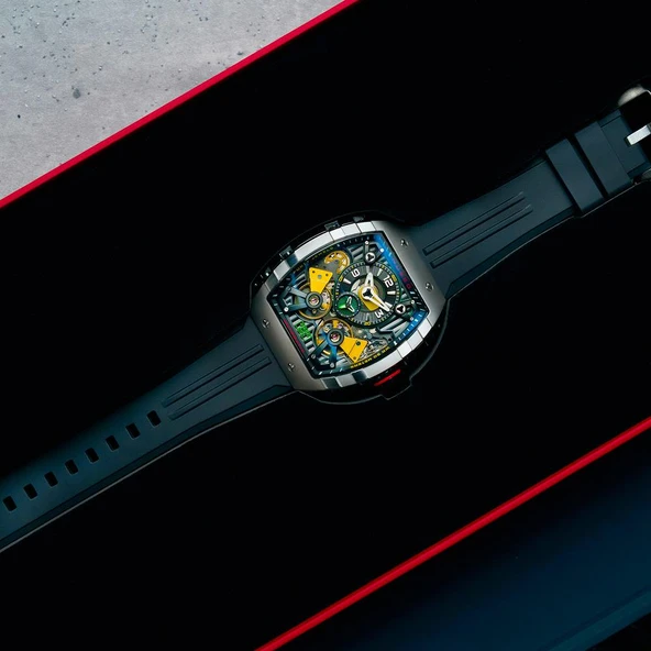 NUBEO NB-6100-02 Erkek Kol Saati - Resim 5