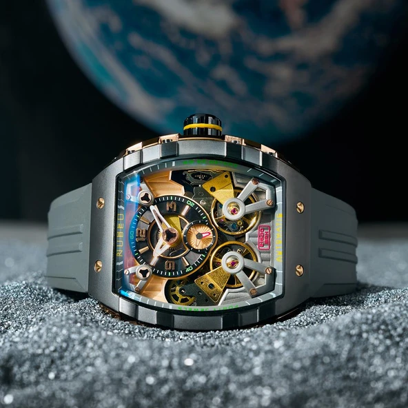 NUBEO NB-6100-06 Erkek Kol Saati - Resim 3