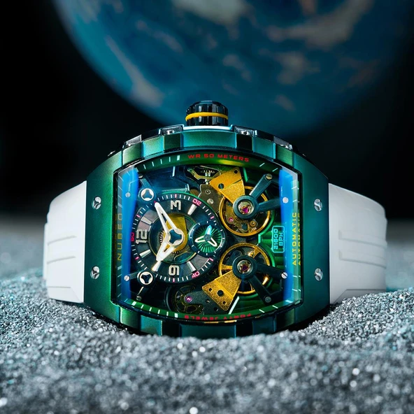 NUBEO NB-6100-03 Erkek Kol Saati - Resim 3