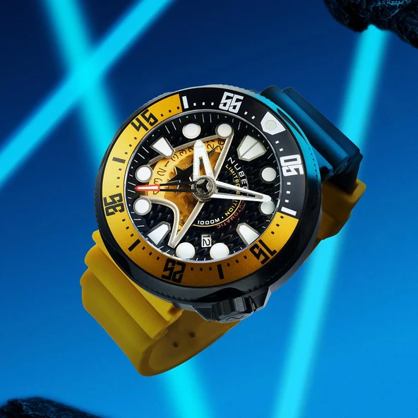 NUBEO NB-6104-01 Erkek Kol Saati - Resim 3