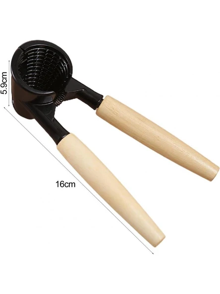 3B Trend Premium Kalite Ahşap Saplı Fındık ve Ceviz Kıracağı, Paslanmaz Çelik Kıracak - Resim 3