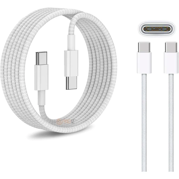 FitPlus PD 35W USB-C Şarj Aleti Type-C to Type-C Kablo Set - 3