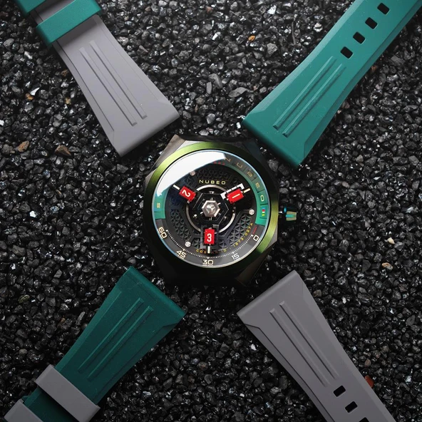 NUBEO NB-6083-09 Erkek Kol Saati - Resim 6