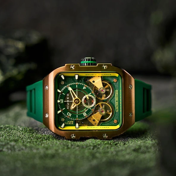 NUBEO NB-6077-09 Erkek Kol Saati - Resim 4