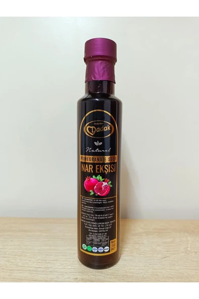 Dadak Lokum ve Kuruyemiş Nar Ekşisi 350 GRAM %100 NAR
