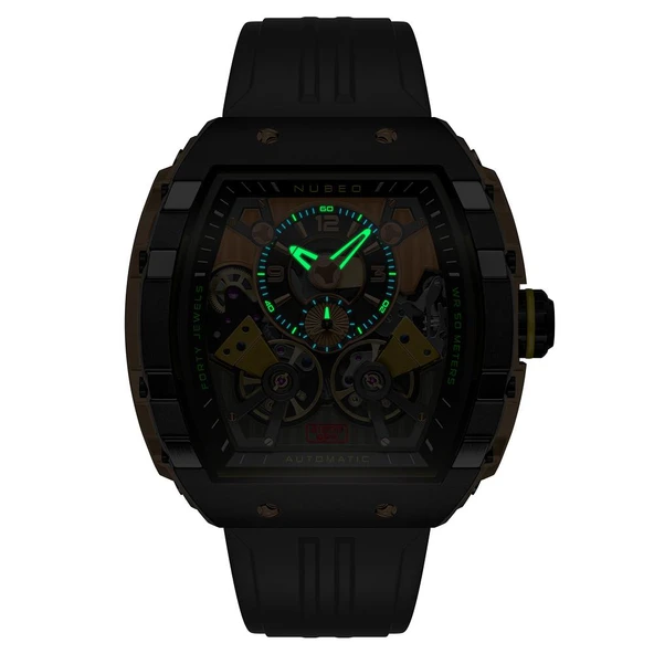 NUBEO NB-6100-06 Erkek Kol Saati - Resim 2