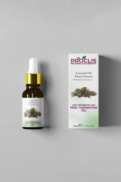 PROCLİS %100 Doğal Çam Terebentin Yağı, Pine Turpentine Oil, 50 ml - 2