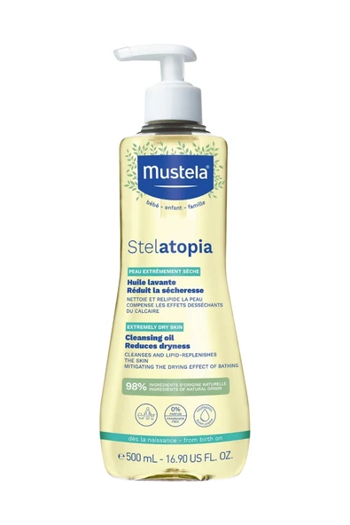 Mustela Stelatopia Temizleme Yağı 500 ml - 2