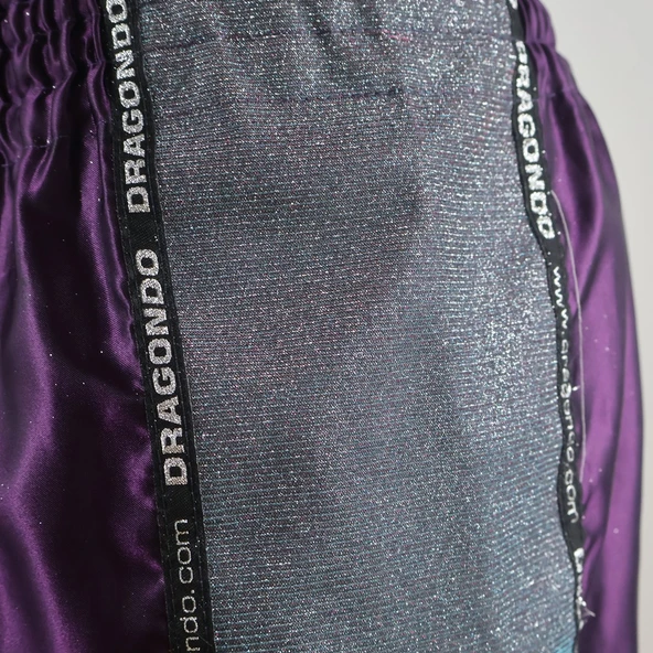 DragonDo MT3076 Shiny Muay Thai Mor Kick Boks Şortu - 3