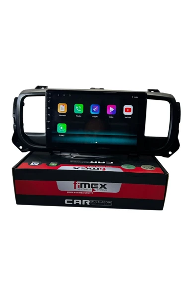 Citroen Jumpy 2017-2022 FİMEX 4-64 (FANLI) DSPLİ PRO OEM MULTİMEDİA - Resim 5