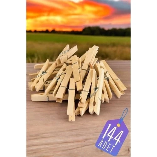 CEYLAN ADAM Ahşap Mandal Seti 144 ADET 71 ürün görseli 1