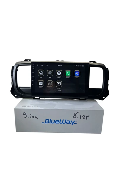 Citroen Jumpy 2017-2022 BLUEWAY 8-128 TAM PROFESYONEL OEM MULTİMEDİA - 3