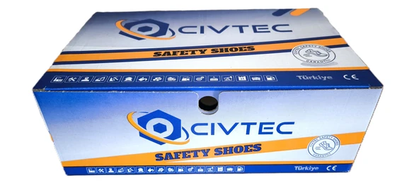 Civtec Profesyonel İş Güvenlik Ayakkabısı S1 42 Numara - Resim 8