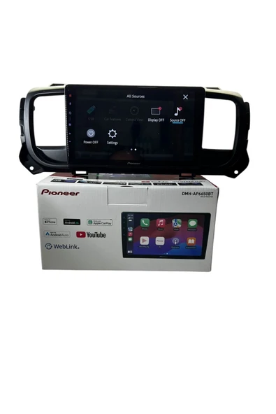 Citroen Jumpy 2017-2022 PİONEER 4-64 TAM PROFESYONEL OEM MULTİMEDİA - 2
