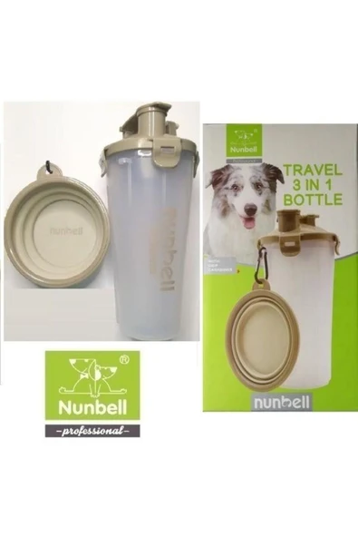 Nunbell 3'ü 1 Arada Hazneli Mama Ve Su Kabı ürün görseli