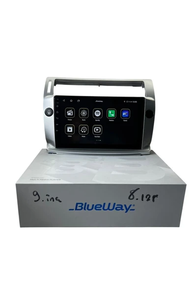 Citroen C4 2004-2010 BLUEWAY 8-128 TAM PROFESYONEL OEM MULTİMEDİA - 3