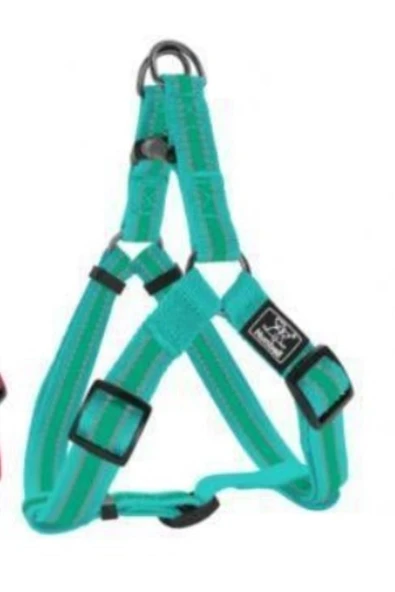Nunbell Reflektörlü Turkuaz Küçük-orta Irk Köpek Göğüs Tasması S-m (GÖĞÜS: 40 CM - 50 CM) ürün görseli