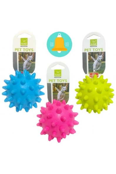 Nunbell Köpek Oyuncağı Kirpi Top Zilli ürün görseli