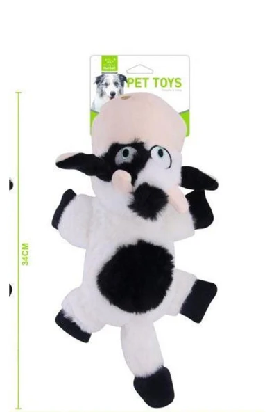 Nunbell Köpek Oyuncağı Peluş Inek ürün görseli