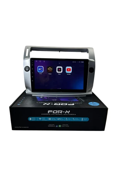 Citroen C4 2004-2010 FORX 6-128 TAM PROFESYONEL OEM MULTİMEDİA - 4