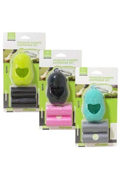 Nunbell Nunbel Köpek Dışkı Toplama Taşıma Torbası (2 ADET YEDEK POŞET) - 1