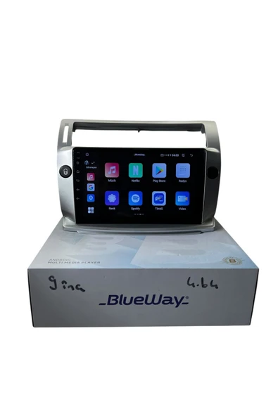 Citroen C4 2004-2010 BLUEWAY 4-64 PROFESYONEL OEM MULTİMEDİA - Resim 2