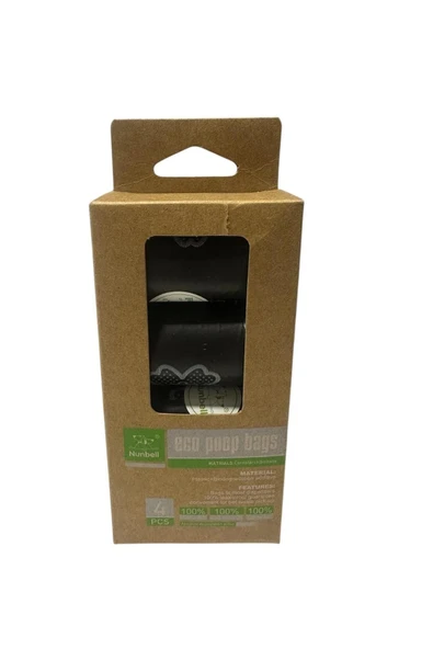 Nunbell 4 Rulo Köpek Kaka Poşeti - Resim 2