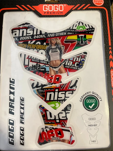 Honda Racing Universal Tankpad ürün görseli 1