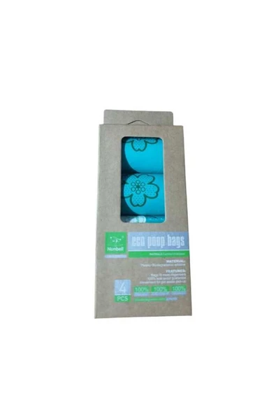 Nunbell 4 Rulo Köpek Kaka Poşeti - Resim 3