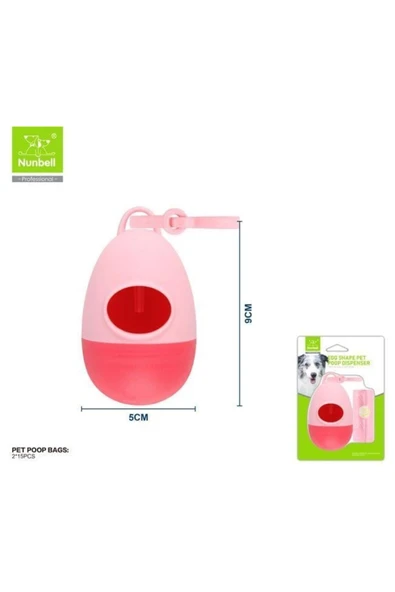 Nunbell Tuvalet Poşet Kutusu + 1 Rulo ürün görseli