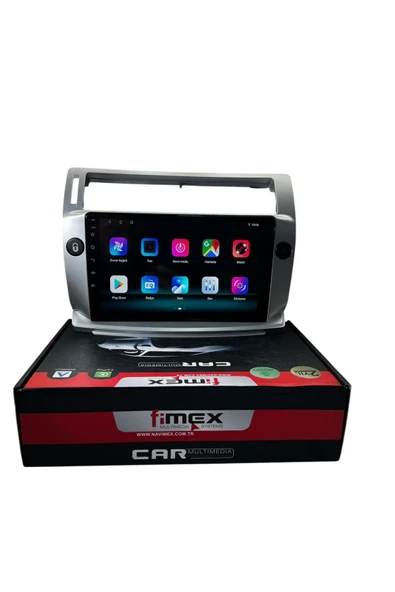 Citroen C4 2004-2010 FİMEX 4-64 (FANLI) DSPLİ PRO OEM MULTİMEDİA - 4