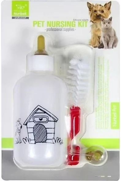 Nunbell Kedi Köpek Biberonu 100 ml - 2