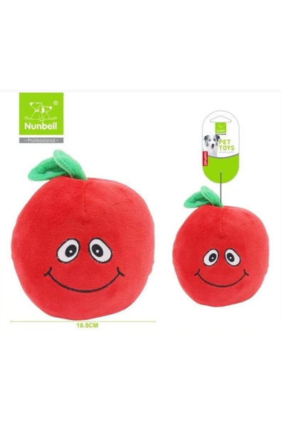 Nunbell Peluş Köpek Oyuncagı Domates ürün görseli