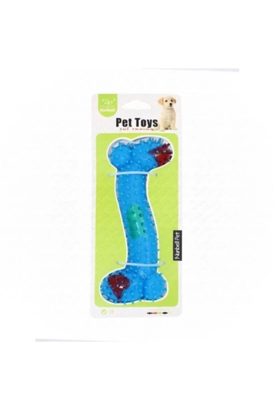 Nunbell Köpek Oyuncağı Dikenli Kemik 15cm ürün görseli