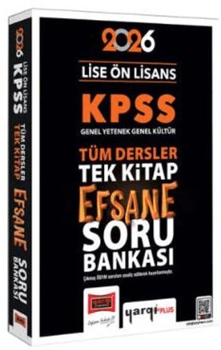 Kpss Lise Önlisans Tüm Dersler Soru Bankası Tek Kitap 2026 ürün görseli 1