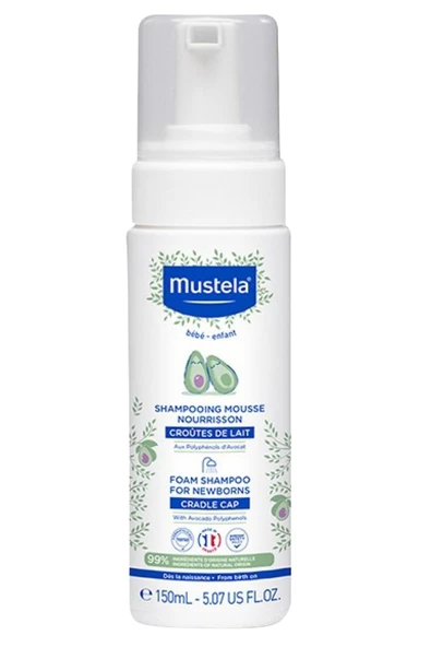 Mustela Yenidoğan Köpük Şampuanı 150 ml - 2